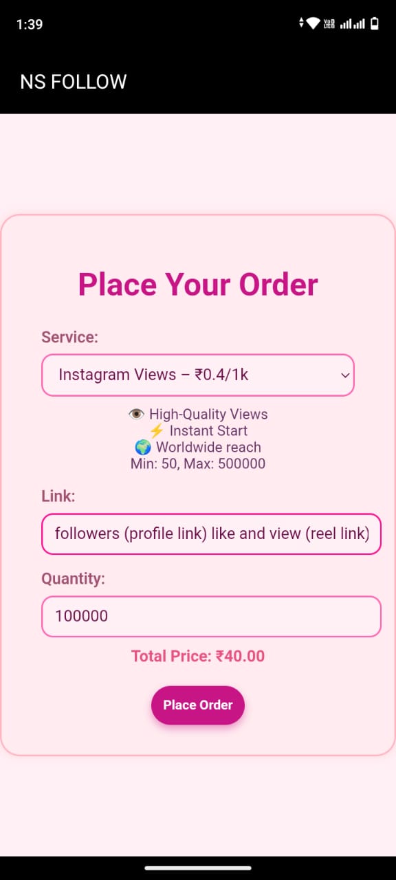 Step 3 Illustration - Place Order